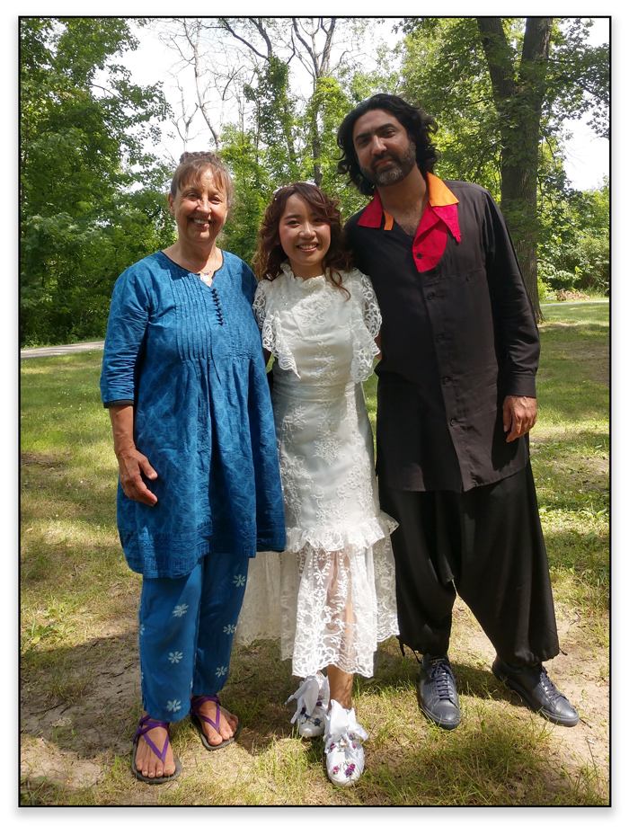 photo of wedding at Kensington Metropark