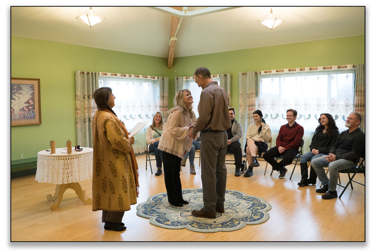 Wedding in Trudi Cooper's Ceremony Building