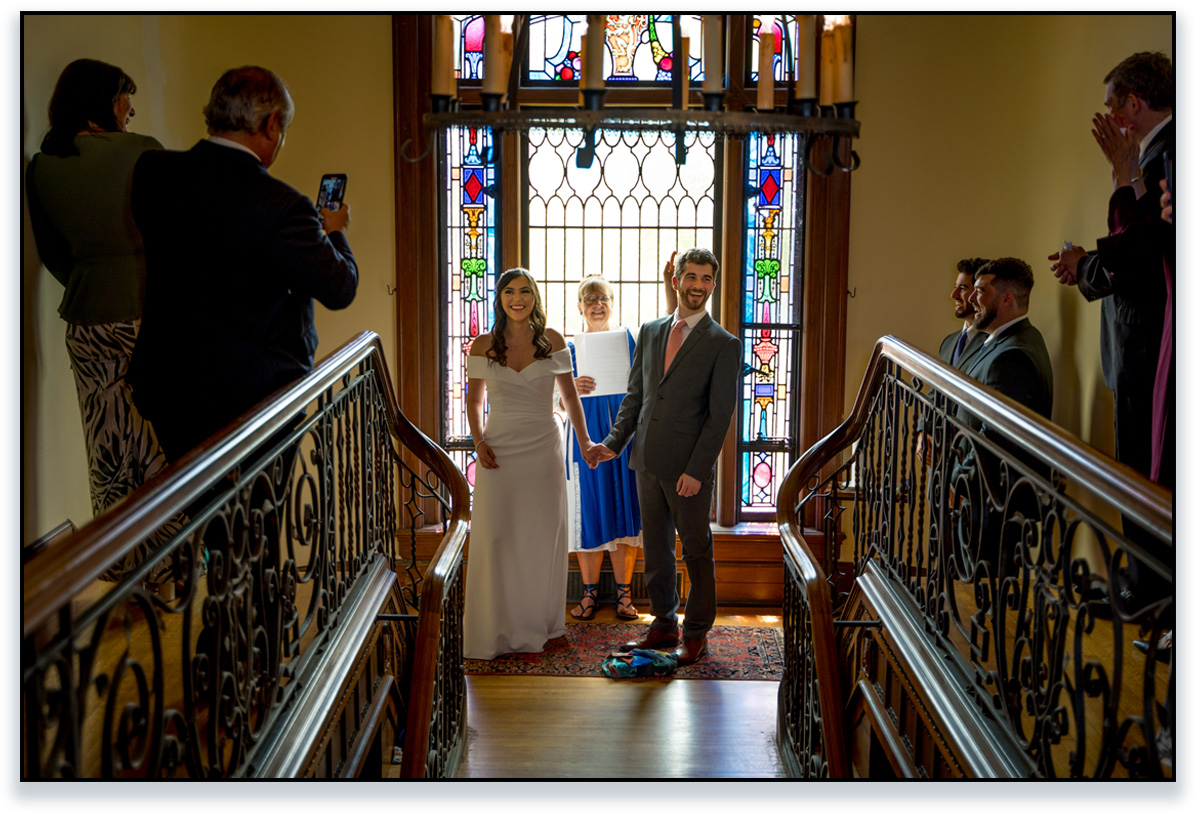 Wedding in Detroit, with Trudi Cooper Wedding Officiant