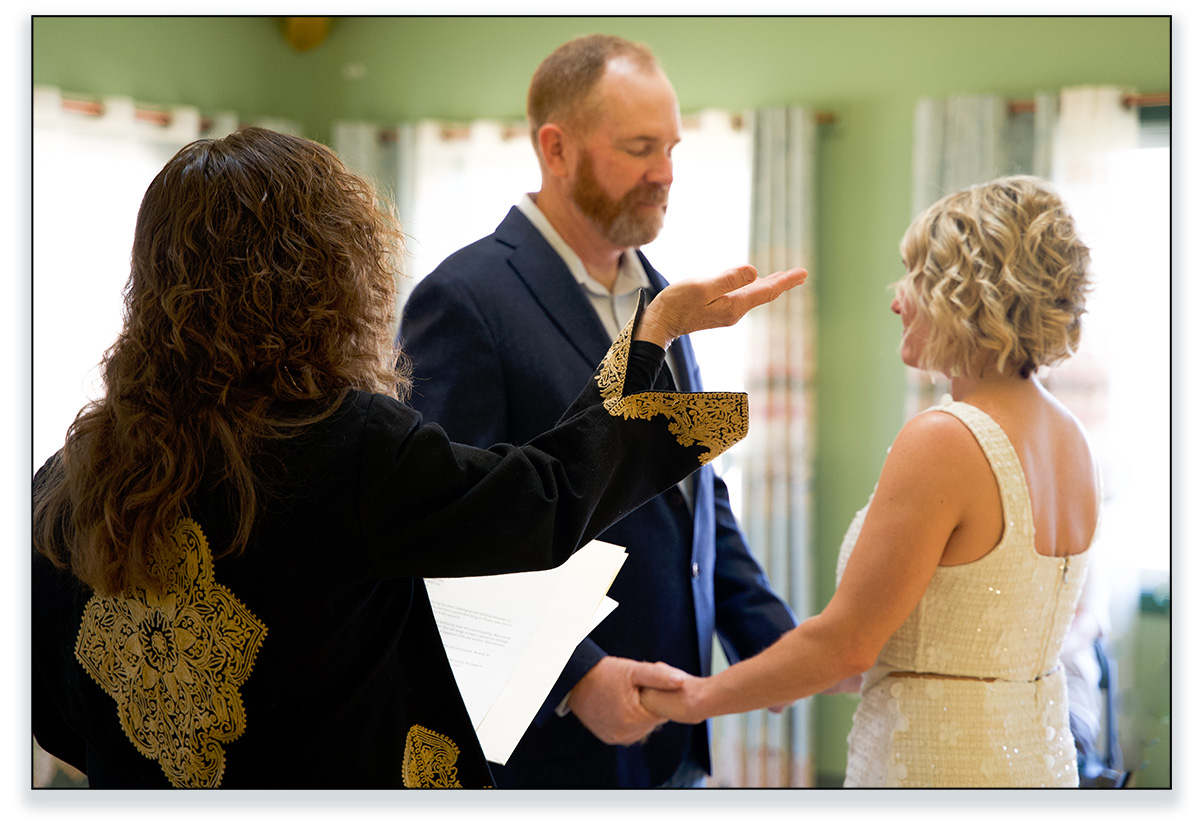 Image of Blessing of the Rings, Trudi Cooper, Wedding Officiant Washtenaw County, Michigan
